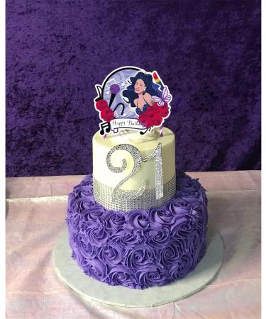Selena Cake Topper Cupcake toppers Birthday Party Supplies for Girls - Buy Online on GoSupps.com