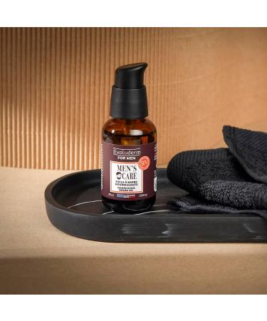  Evoluderm EVOLUDERM Nourishing Beard Oil for Men 30 ml 97% Natural Origin Vegan Made in France - Buy Online on GoSupps.com