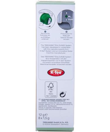  Tealounge Sencha Flower No. 401 Teapot with 3 x 8 capsules - Buy Online on GoSupps.com