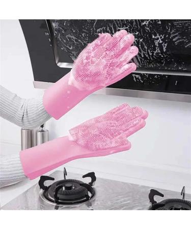 Cleaning Gloves Cleaning Gloves Kitchen Silicone Dishwashing Gloves For Household Use Dishwashing Gloves A4 - Buy Online on GoSupps.com