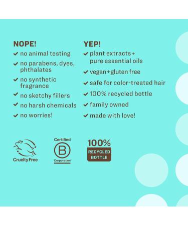 Everyone Hair Care Super Scalp Scrub - Peppermint & Tea Tree | Gentle Exfoliator for Scalp | 8 fl oz | Sulfate & Paraben Free - Buy Online on GoSupps.com