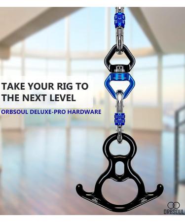 Orbsoul Aerial Silks Hardware Deluxe PRO Set - Certified Complete Kit - Buy Online on GoSupps.com