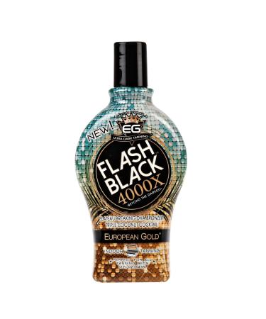 European Gold Flash Black 4000X Indoor Tanning Lotion Triple Coconut Cocktail DHA Bronzers 12 fl. oz. - Buy Online on GoSupps.com