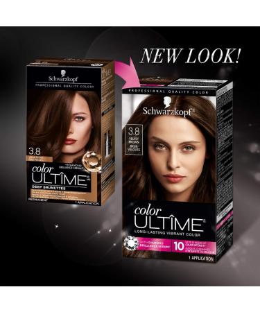 Schwarzkopf Color Ultime Velvet Brown Hair Color Cream - Permanent Formula - Buy Online on GoSupps.com
