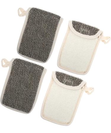 Baluue 16 Pcs Black Linen Soap Bag Soap Saver Soap Exfoliating Body Bar Soap Foaming Soap Foam Soap Flax - Buy Online on GoSupps.com