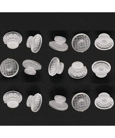 Orthodontic Composite Lingual Buttons - Pack of 10 Transparent Round Base | Dental Bondable Buttons - Buy Online on GoSupps.com