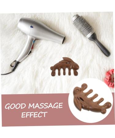Buy Minkissy Wood Massage Comb - Handheld Body & Scalp Massager | Thai Massage Tool for Relaxation | International Shipping - Buy Online on GoSupps.com