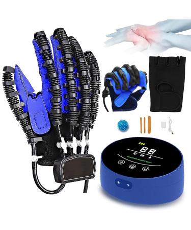 DZKJ Robot Hand Glove Stroke Hand Therapy Equipment for Senior and Arthritis Relieve Wrist Pain Cerebral Palsy Equipment for Long Term Relief Finger Cramps Right XL