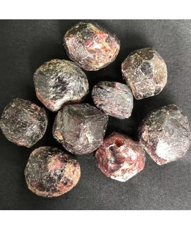 Natural Rough Garnet Crystal Stone Raw Semiprecious Tumbled Stone NaturalReiki Decoration PEIQIYIN Home Goods (Size : 500g) - Buy Online on GoSupps.com