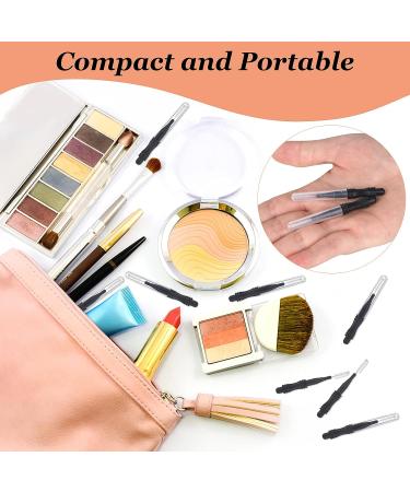 60 Pieces Micro Eyebrow Brush with Cap Brow Lamination Brush Mascara Brush Eyelash Spoolie Brush Tool for Lash Filler Lifting Extension - Black - Buy Online on GoSupps.com
