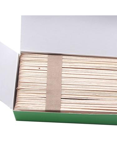 PAPABA 50Pcs Single-Use Waxing Applicator Sticks - Body Hair Remover Timber Sticks E 4XL | International Shipping - Buy Online on GoSupps.com