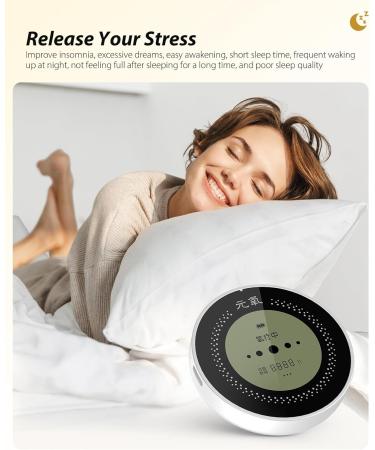 EGQINR Oxygen Sleep Aid Apparatus - Natural Insomnia Relief for Adults | Stress Relief & Better Sleep | Boost Vitality - White - Buy Online on GoSupps.com