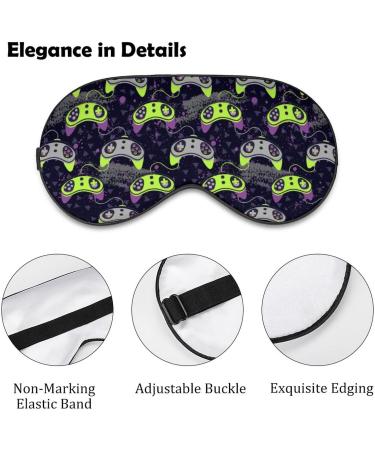 Gamepad Gamer Controller Joystic Sleep Mask | Adjustable Head Strap | Soft Comfortable Eye Mask - Buy Online on GoSupps.com