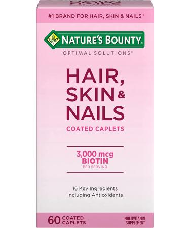Nature's Bounty Hair Skin & Nails 60 Coated Caplets