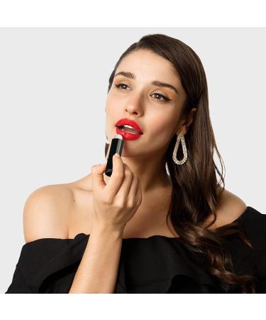 RONRONS Lipstick Filling Tray Kit - 1 Lip Balm Tray, Spatula, 50 Empty Tubes - DIY Lipstick Gifts for Women & Girls - Black - Buy Online on GoSupps.com