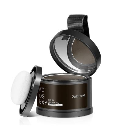 Root Cover Up Powder - Dark Brown for Hair Beard & Eyebrow Coverage | Men's & Women's Gray Hair Solutions - Buy Online on GoSupps.com