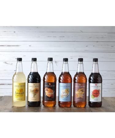 Sweetbird Hazelnut syrup without sugar | 1 liter | FS252 - Buy Online on GoSupps.com