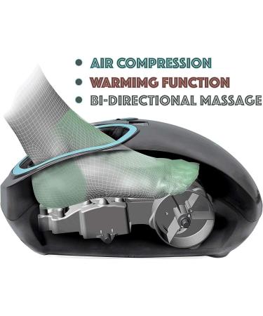 Invospa Electric Foot Massage Device with Heat - Shiatsu Kneading Relief for Tired Muscles & Soles - Buy Online on GoSupps.com