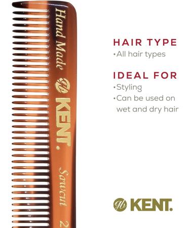 Kent 20T 100mm Fine Toothed Mens Folding Pocket Hair Comb (PACK OF 1) 1 Pack - Buy Online on GoSupps.com