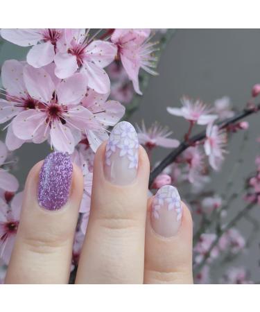 Zaubern gel4Home - 16 Piece Floral French Nail Foils & Wraps for Stunning Nails | International Shipping - Buy Online on GoSupps.com