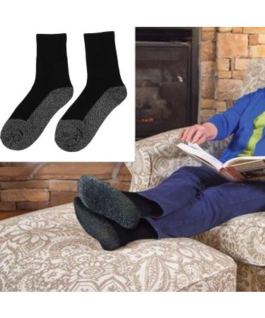 ThermoSocks: Heated Foot Warmers for Hiking & Skiing - 2 Pairs of Aluminized Fiber Nylon - Buy Online on GoSupps.com