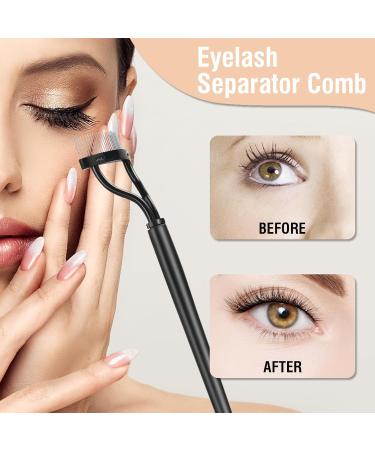3PCS Eyelash Comb & Brow Brush Set - Lash Separator & Eyebrow Spoolie for Clump-Free Mascara | International Shipping - Buy Online on GoSupps.com
