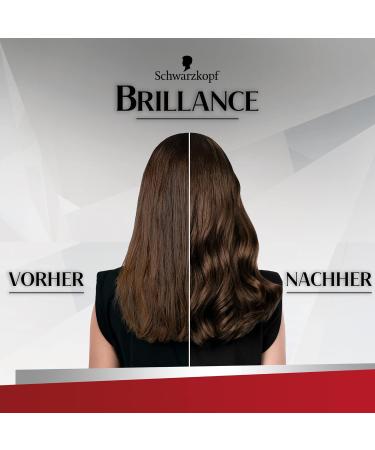 Schwarzkopf Henkel Brillance Shine Treatment Hair Shine Chocolate Brown 150 ml nourishes and intensifies hair color can be used as a hair mask lasts up to 6 washes packaging may vary - Buy Online on GoSupps.com