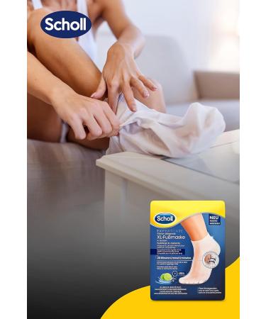 Scholl Pedimask XL Nourishing - Revitalize & Hydrate Your Feet (1 Pack) - International Shipping Available - Buy Online on GoSupps.com