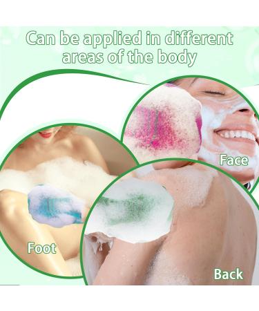 Wllhyf Korean Peeling Gloves - 12 Pieces | Colorful Reusable Bathing Towels for Deep Cleaning & Exfoliating Dead Skin Cells - Buy Online on GoSupps.com