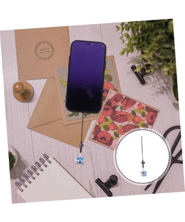 2pcs Sachet Ball Pendant DIY Crafts Phone Strap Cell Hollowed Charm Pendant for DIY String Hanging Silverx4pcs 11X2.3CMx4pcs - Buy Online on GoSupps.com