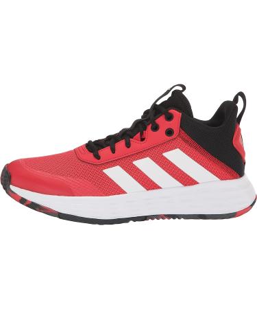 adidas Men's Own The Game Basketball Shoe 9 - Vivid Red/White/Core Black - Buy Online on GoSupps.com