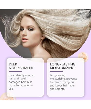 Masque capillaire violet anti-jaunissement masque violet pour cheveux blonds r pare et renforce les cheveux ab m s apr s-shampoing sec pour femmes et hommes d color s 2pcs - Buy Online on GoSupps.com