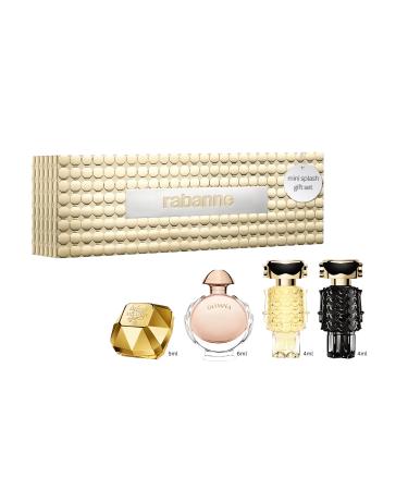 Paco Rabanne Perfume For Women Gift Set Mini Variety - Lady Million Olympea Fame EDT Fame Parfum