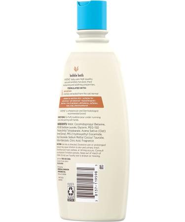 Aveeno Baby Sensitive Skin Bubble Bath with Oat Extract - 19.2 fl. Oz | Hydrating & Tear-Free Formula for Hypoallergenic Cleanse - Buy Online on GoSupps.com