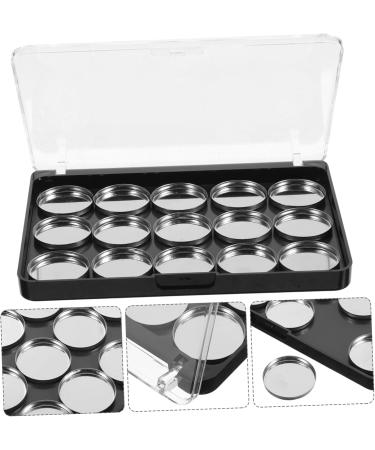 FOYTOKI Eye Shadow Storage Box Empty Eyeshadow Palette Eyeshadow Palettes Empty Cosmetic Palettes Empty Magnetic Eyeshadow Palette Palettes for Eyeshadow Makeup Pallet Eyeshadow Holder 14.00X10.20X1.40CM Black1 - Buy Online on GoSupps.com
