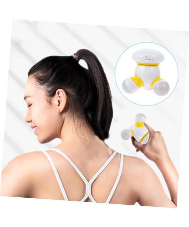 TOVINANNA 1 Piece Yellow Body Massager | 9.5x9.5cm Massage Instrument for Pain Relief | Shop Internationally - Buy Online on GoSupps.com