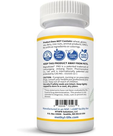 Methyl-Life Pure Pharmaceutical Grade L-Methylfolate 2.5mg Chewable Tablets - 90 Count, Professional Strength, Natural Mint Flavor - Buy Online on GoSupps.com