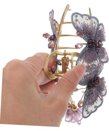 Beaupretty Vintage Hair Accessory headgear alligator bobby pin thick jaw clip butterfly Updo Grips small claw ponytail holder pastel bride Japan tassel Women Hair Accessory - Buy Online on GoSupps.com