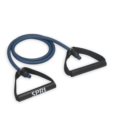 SPRI Xertube Resistance Bands with Handles  All Exercise Cords Sold Separately with Home Gym Workout Fitness Door Anchor Attachment Option Without Door Attachment Blue Medium - Buy Online on GoSupps.com