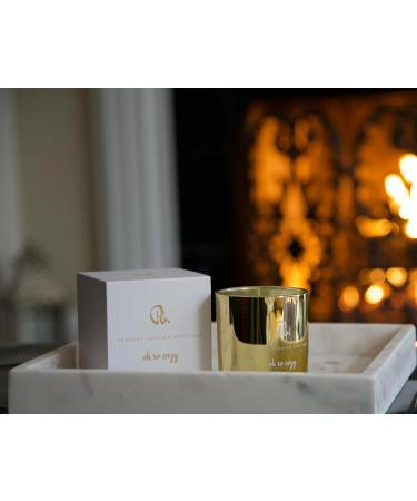 Buy Oh So Cozy Gold Luxe Scented Candle - Handmade Natural Soy Wax 70 Hour Burn | Ideal Gift for Home Decor | Eco-Friendly Aromatherapy - Ship Internationally - Buy Online on GoSupps.com