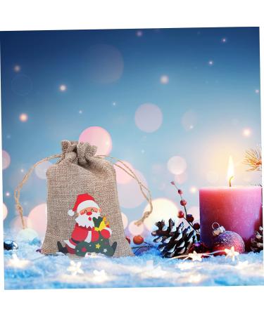 PRETYZOOM Candy Bags 18 pcs Bag Aging Holding Favor Ing Decor Pendant Candy Simple Bags Xmas Christmas Elk Party 15X10CMx3pcs Assorted Colorx3pcs - Buy Online on GoSupps.com