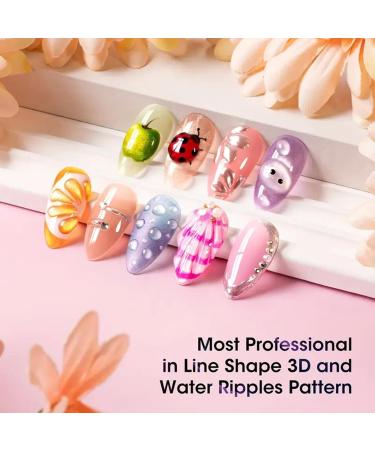  dewdat Sculpting Nail Gel | 3D Nail Gel 15ml - Decorative Modeling Glue for Manicures Strengthening and Adhesion Salon Girls Beginners Women Travel Date Practice Bride - Buy Online on GoSupps.com