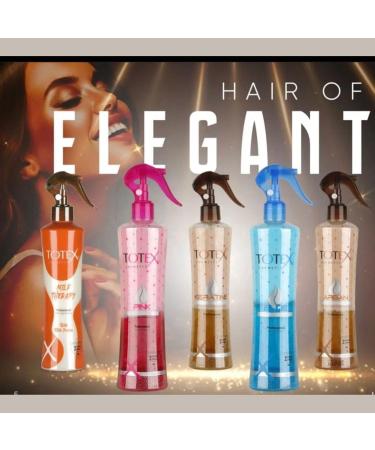 Totex Professional Two Phase Milk Therapy Leave-in Spray Conditioner | Best Detangler for Dry Damaged Hair | 400ml / 13.52 fl oz - International Shipping Available - Buy Online on GoSupps.com