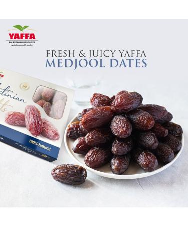  Yaffa Palestinian Delights Delicious and Juicy Medjool Dates Grade 2 (Large) 5 kg Box All natural no added sugar no additives sustainably grown Palestinian dates and - Buy Online on GoSupps.com