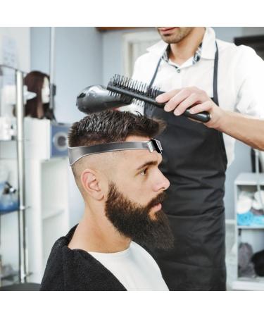Neckline Shaving Template Curved Silicone Headband Hair Trimming Guide Flexible Curved Haircut Band Skin Fade Guidelines for Haircuts Hair Cutting Guide Tool Haircut Band Gray - Buy Online on GoSupps.com