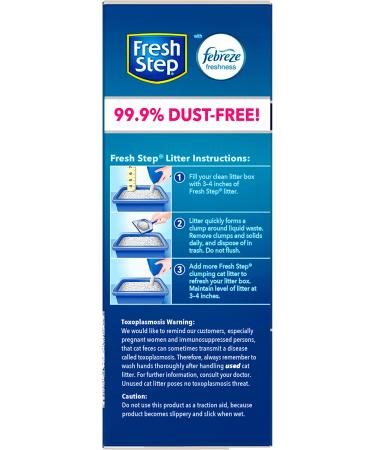 Fresh Step Febreze Scented Clumping Cat Litter - Extreme Odor Control - Buy Online on GoSupps.com