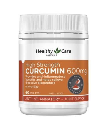 Healthy Care High Strength Curcumin 600mg 60 Tablets