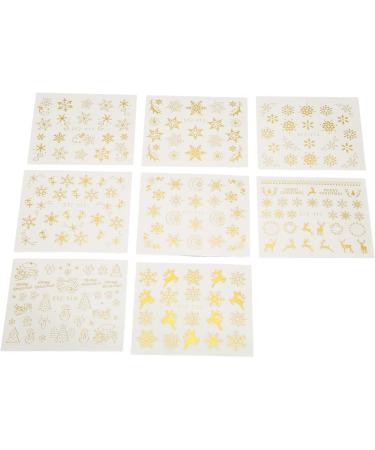 Nail Art Stickers Easy Remove Professional Easy Use 16 Sheets Nail Christmas Decals for Christmas Holiday - Buy Online on GoSupps.com