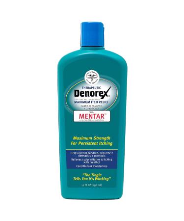 Denorex Therapeutic Dandruff Shampoo + Conditioner Maximum Itch Relief 10 oz (Pack of 2)