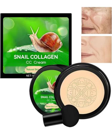 High Coverage Foundation - Light Concealer and Natural Makeup | Mattifying CC Cream with Air Cushion for Oily and Sensitive Skin - Daily Touch-Up - Buy Online on GoSupps.com